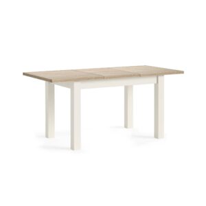 Bella Oak – Extending Dining Table Coconut