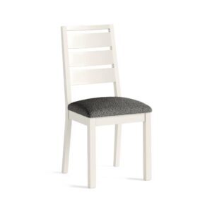 Bella Oak – Dining Chair Coconut (Bouncle Grey)