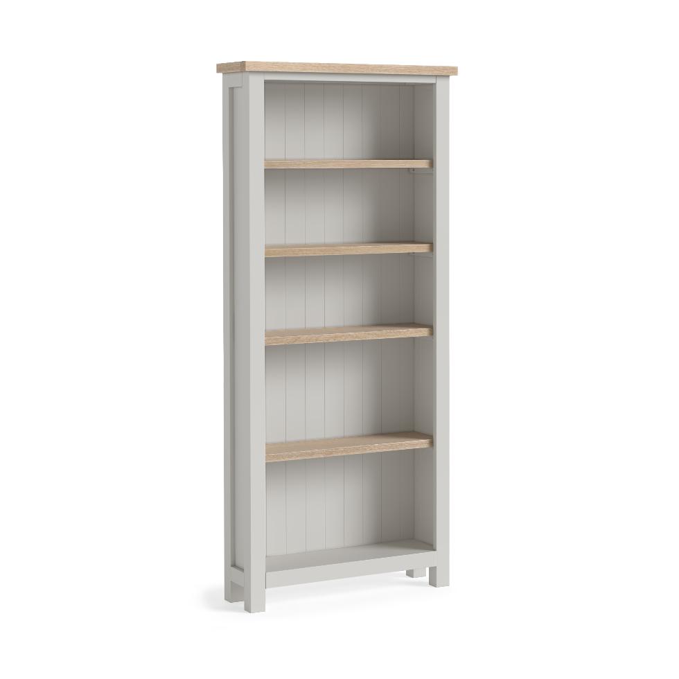 Modern Country - Large Bookcase_Kd Light Grey - Main Image