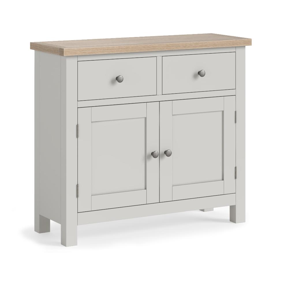 Modern Country - Medium Sideboard Light Grey - Main Image