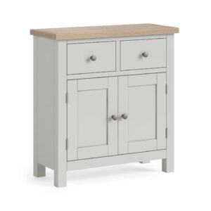 Bella Oak – Small Sideboard Light Grey