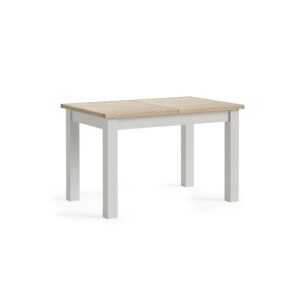 Bella Oak – Extending Dining Table Light Grey