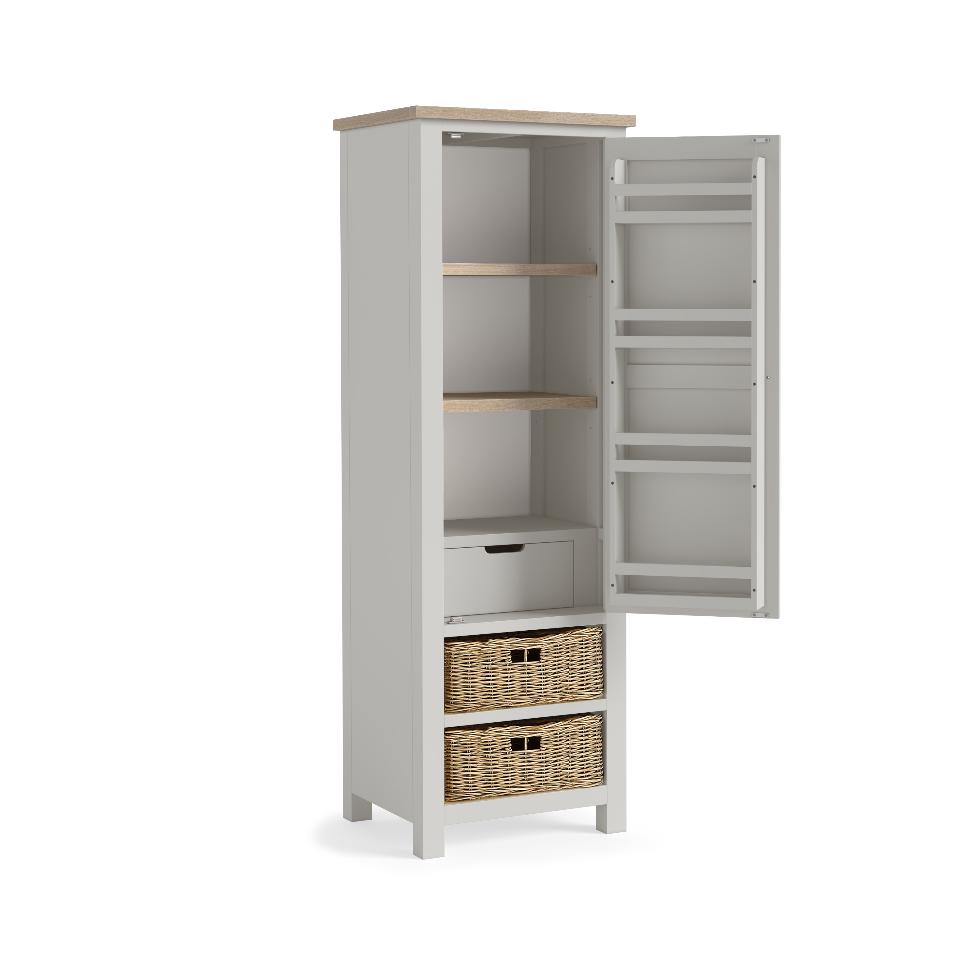 Modern Country - Larder Unit - V2 Light Grey - Main Image
