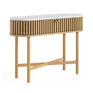 Honiton – Oval Console Table Natural