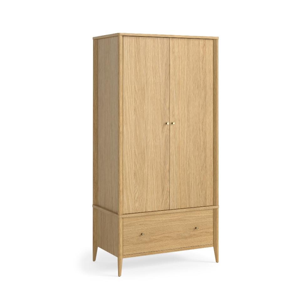 Paris - Gents Wardrobe Natural Oak - Main Image
