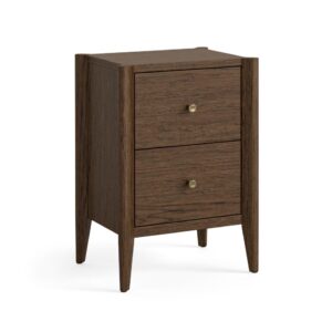 Farnborough – 2 Drawer Bedside Brown