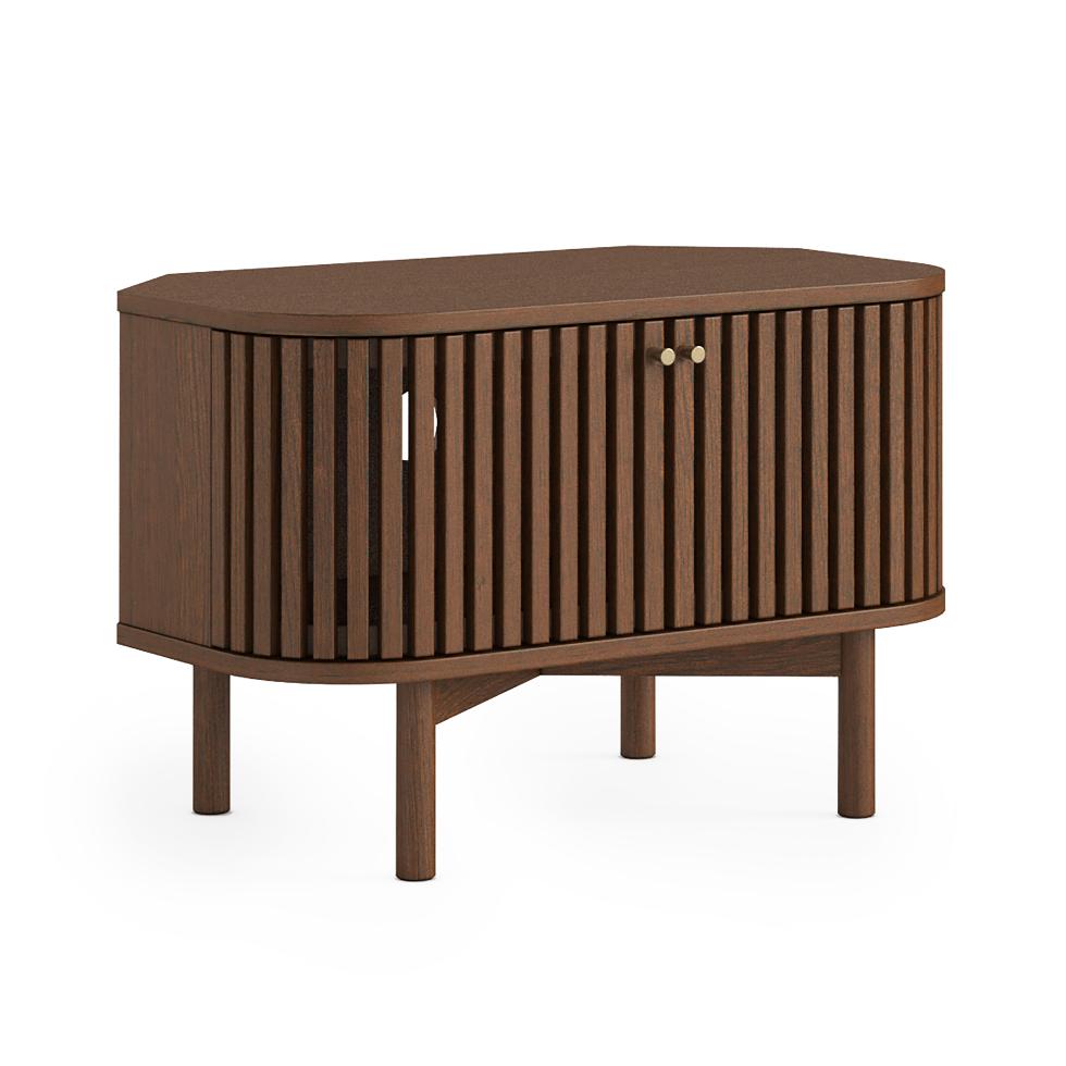 Soho - Corner Media Unit Brown - Main Image