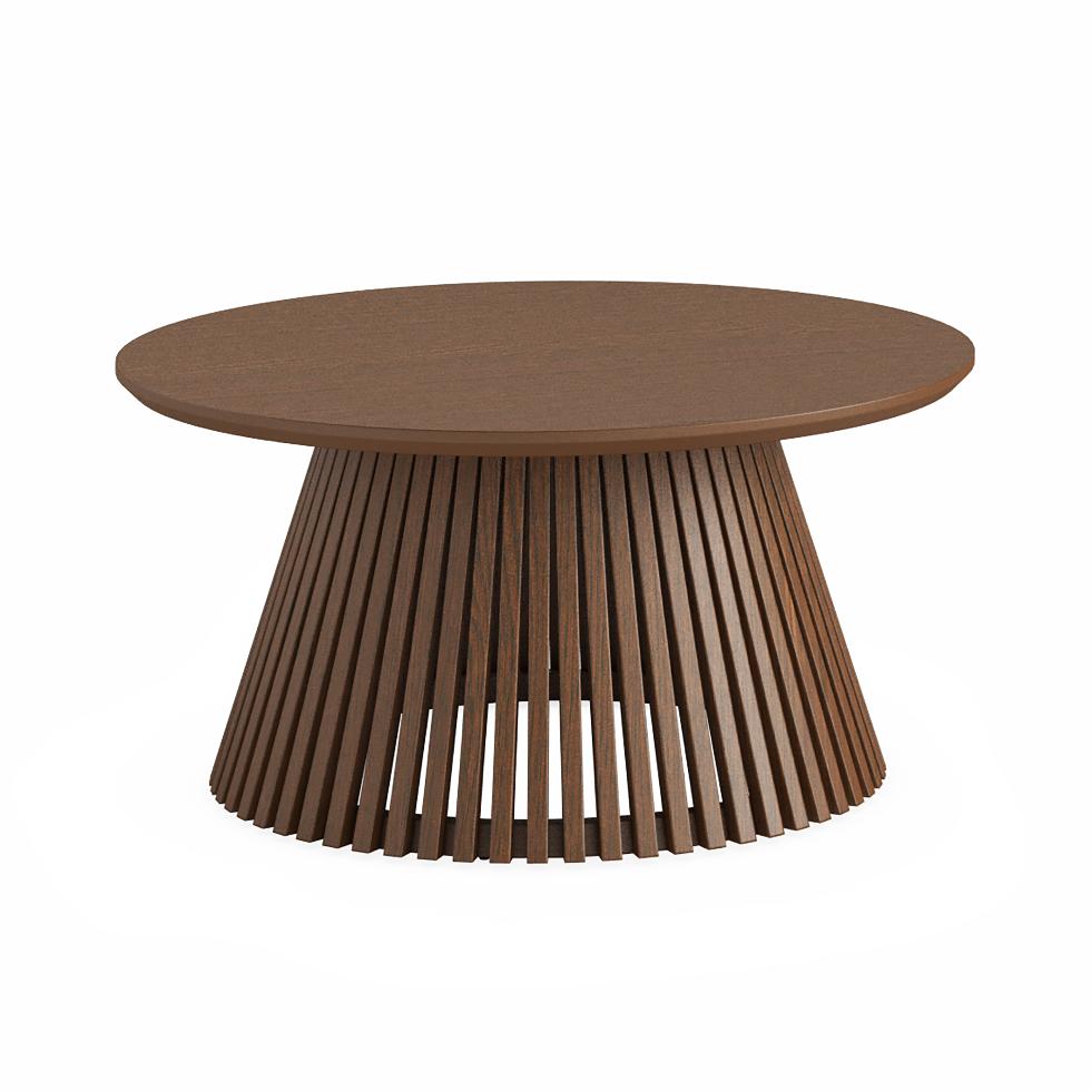 Soho - Round Coffee Table Brown - Main Image