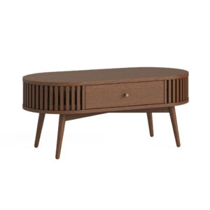 Honiton – Oval Coffee Table Brown