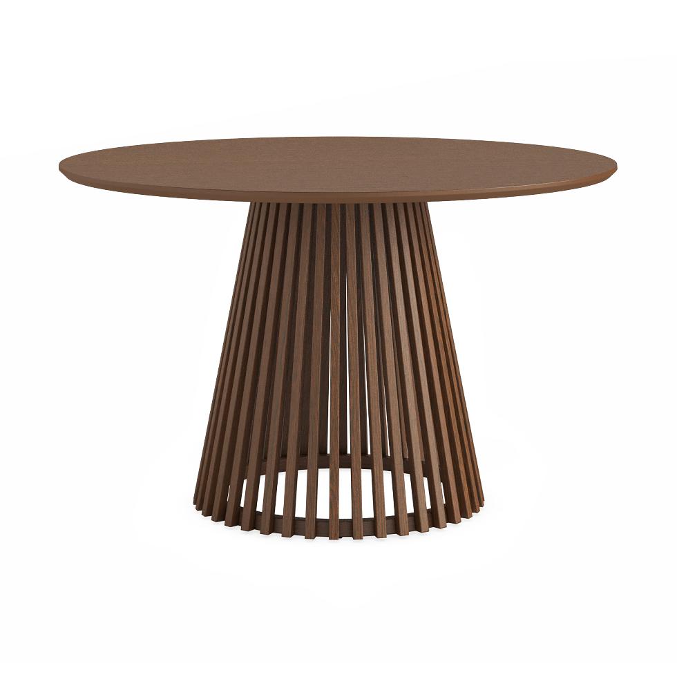 Soho - Round Dining Table 1200 Brown - Main Image