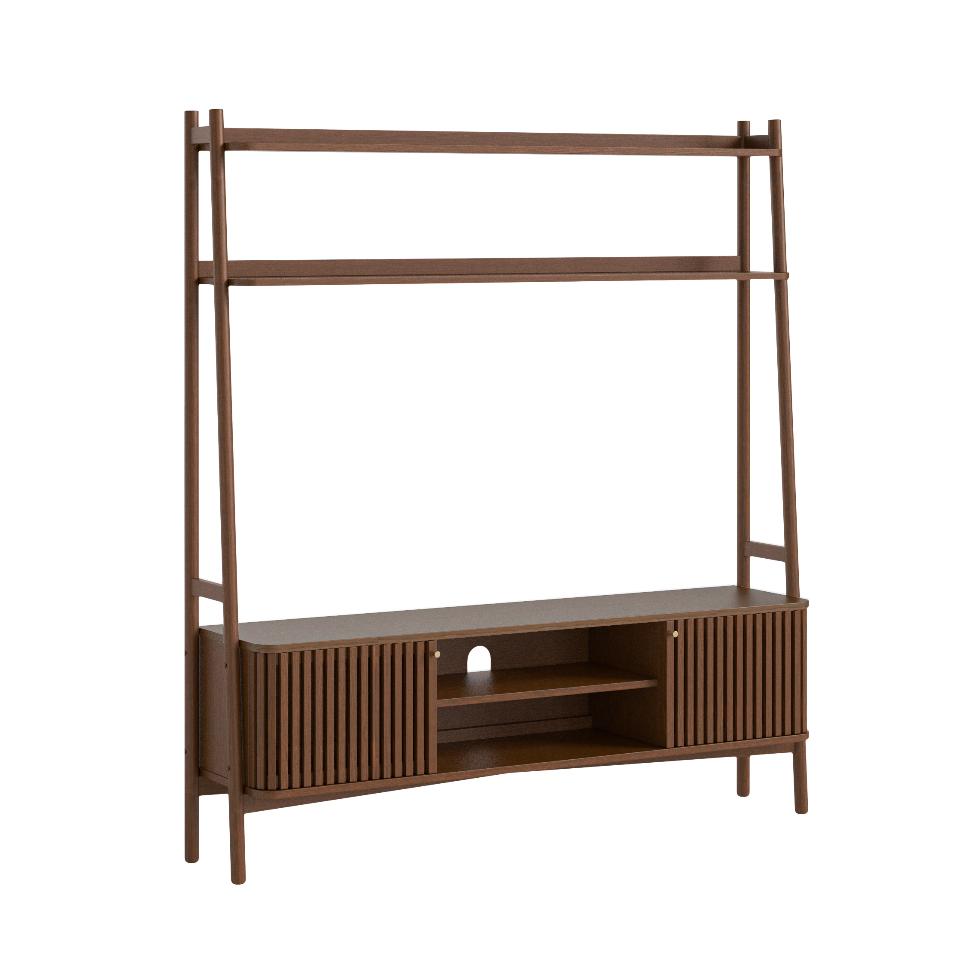 Soho - Large Media Display Cabinet Brown - Main Image