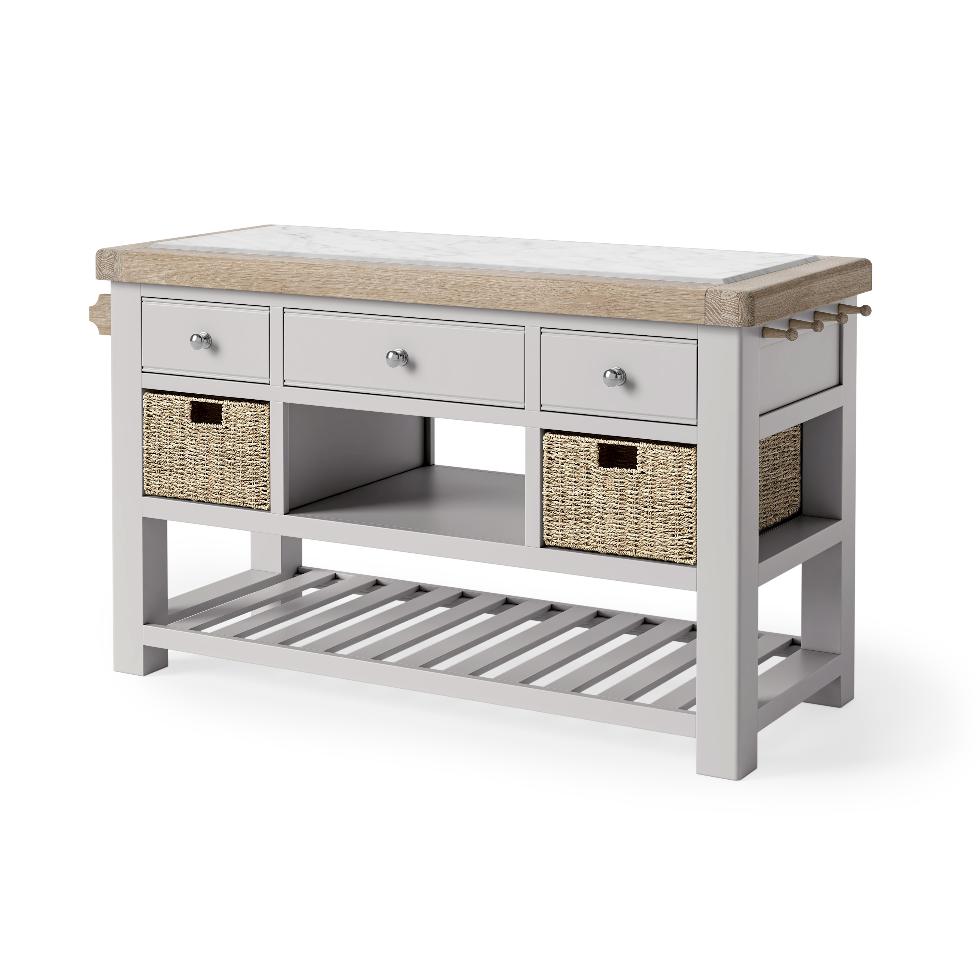 Salcombe - Large Kitchen Island - Main Image