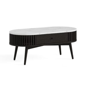 Honiton – Oval Coffee Table Black