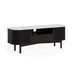 Honiton – Small Media Unit Black
