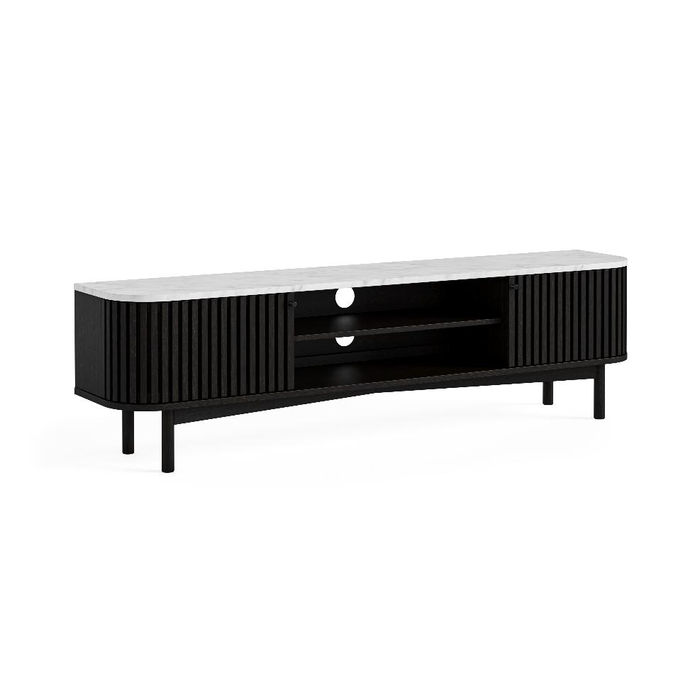 Soho Marble Top - Large Media Unit Black - Main Image