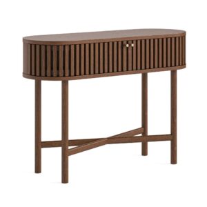 Honiton – Oval Console Table Brown