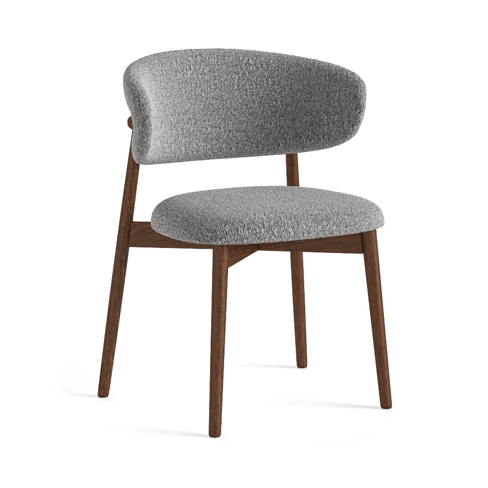 China Chair - Jude Chair - Grey Boucle - Main Image