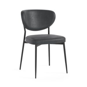 Warminster – Lola Chair – Charcoal Pu