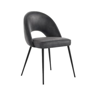Warminster – Quinn Chair – Charcoal Pu