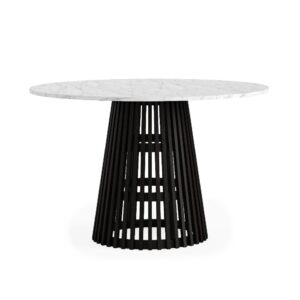 Honiton – Round Dining Table Black