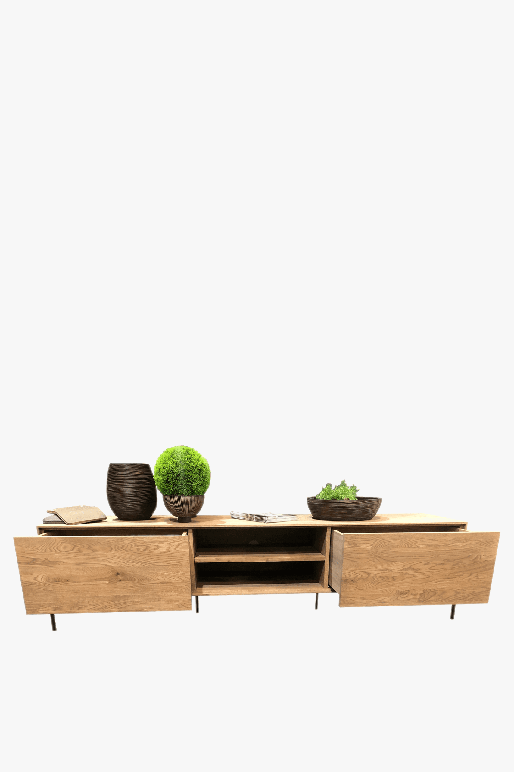 Helga 2 Door 1 Shelf TV Unit - Main Image