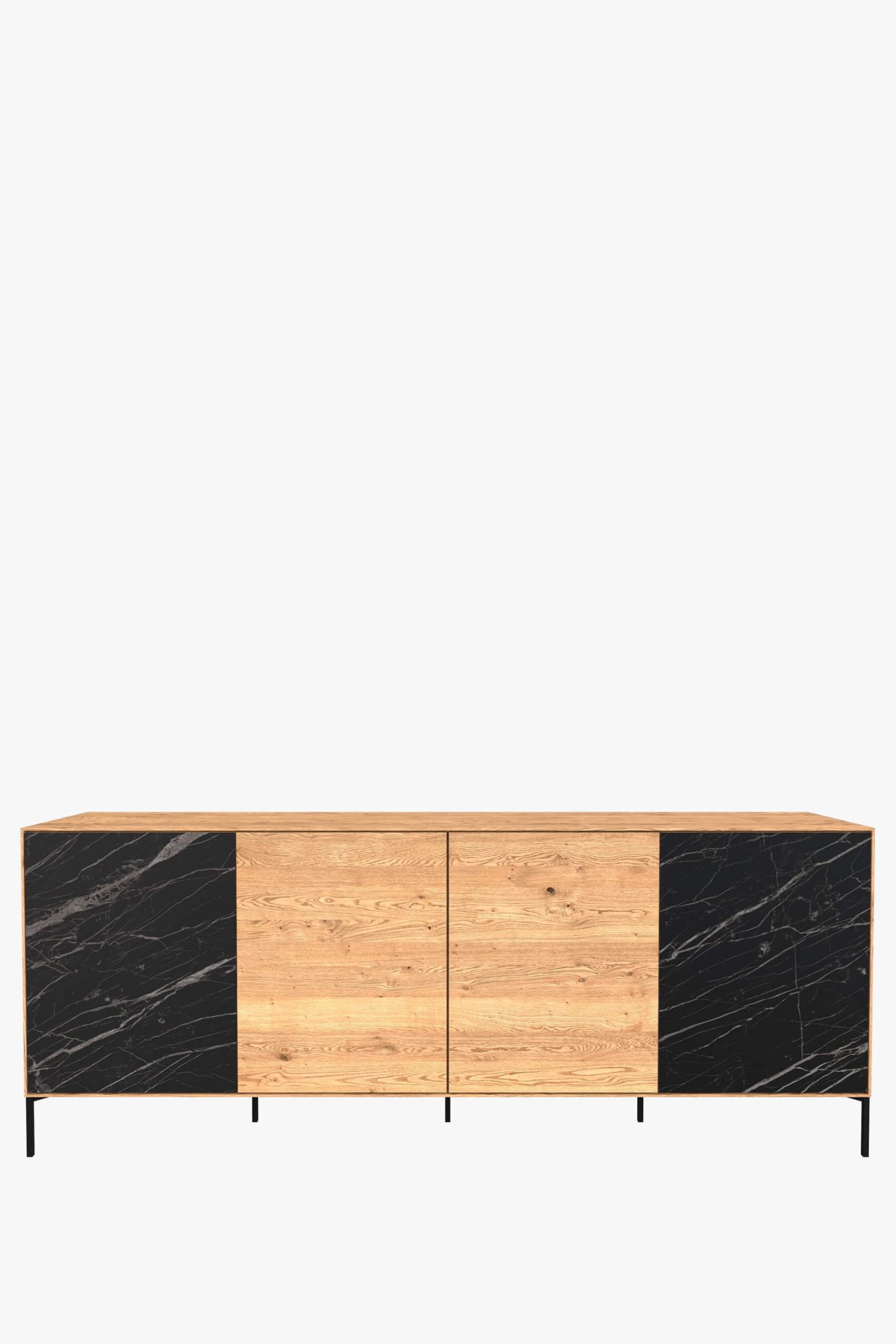 Helga 4 Door Sideboard (Stone) - Main Image
