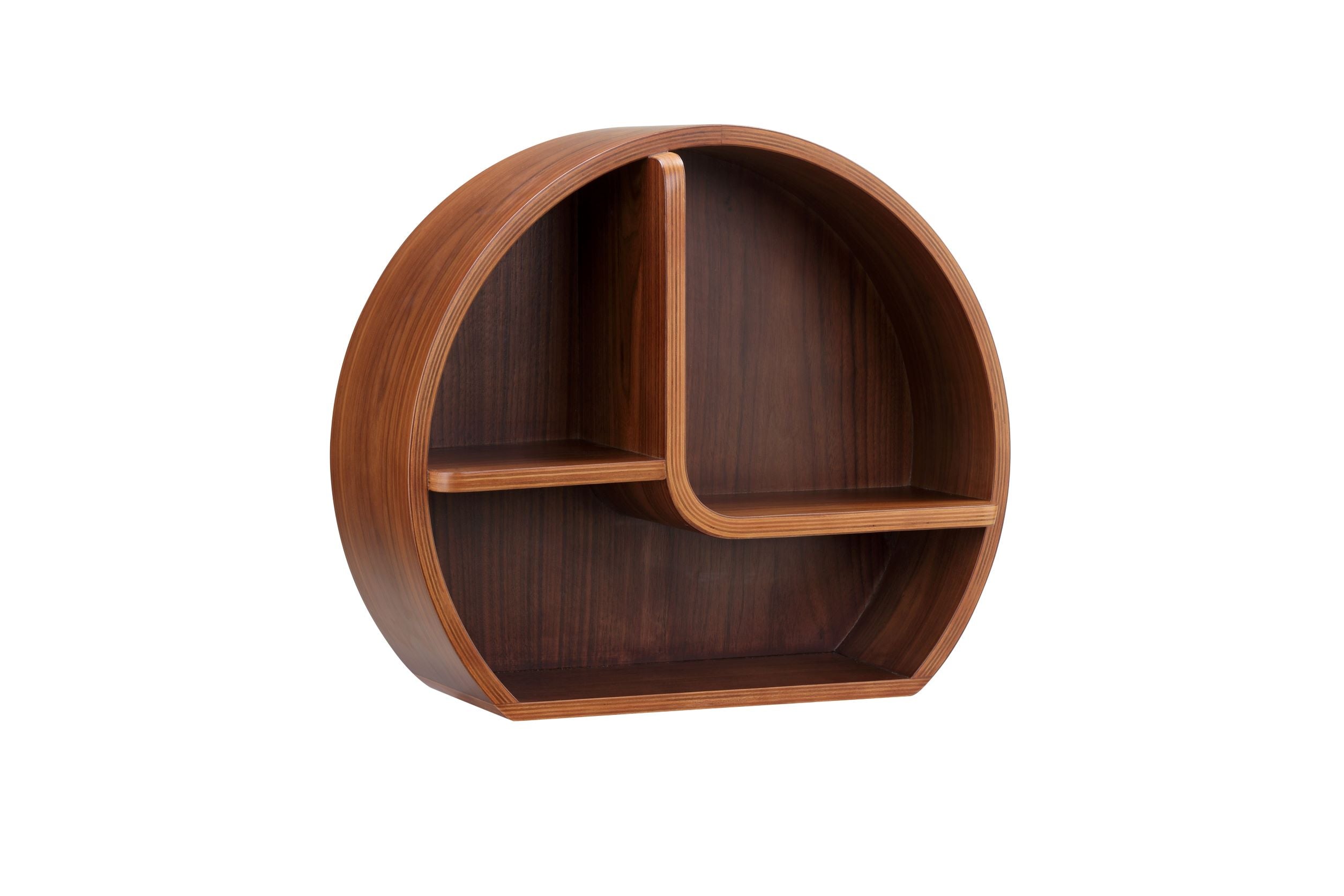 San Francisco Walnut Wall Shelf - Main Image