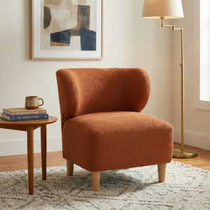Brielle – Accent Chair Rust