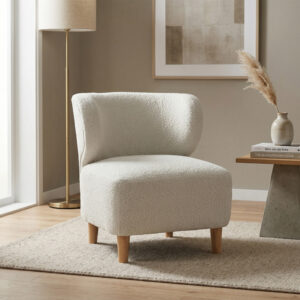 Brielle – Accent Chair White