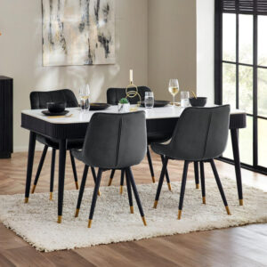 Gubbio – Dining Table With Drawers