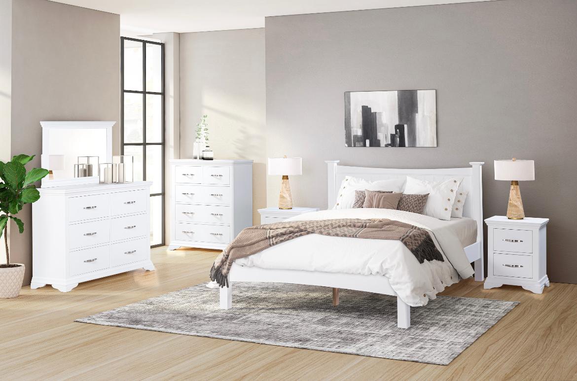Lipari White | Wooden Beds | 50060 - Main Image