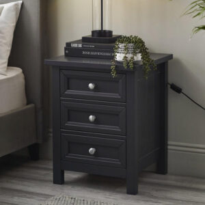 Narni – 3 Drawer Bedside