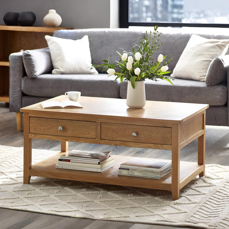 Mallory 2 Drawer Coffee Table - Main Image