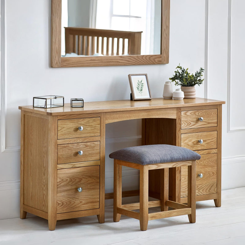 Mallory Twin Dressing Table And Stool - Main Image