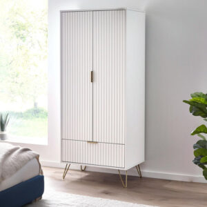 Foggia – 2 Door 1 Drawer Wardrobe