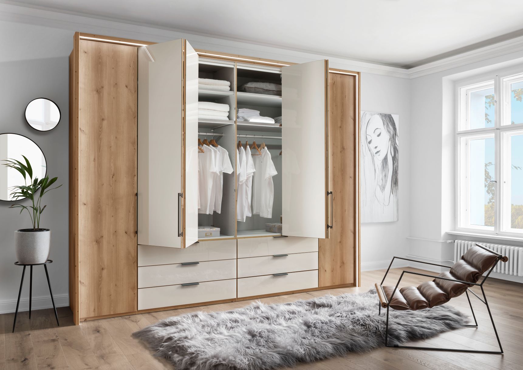 Monaco 2000 – the bi-fold door option - Wardrobes - Main Image