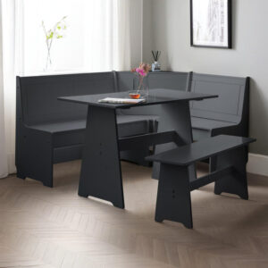Lamezia – Corner Dining Set With Storage Bench