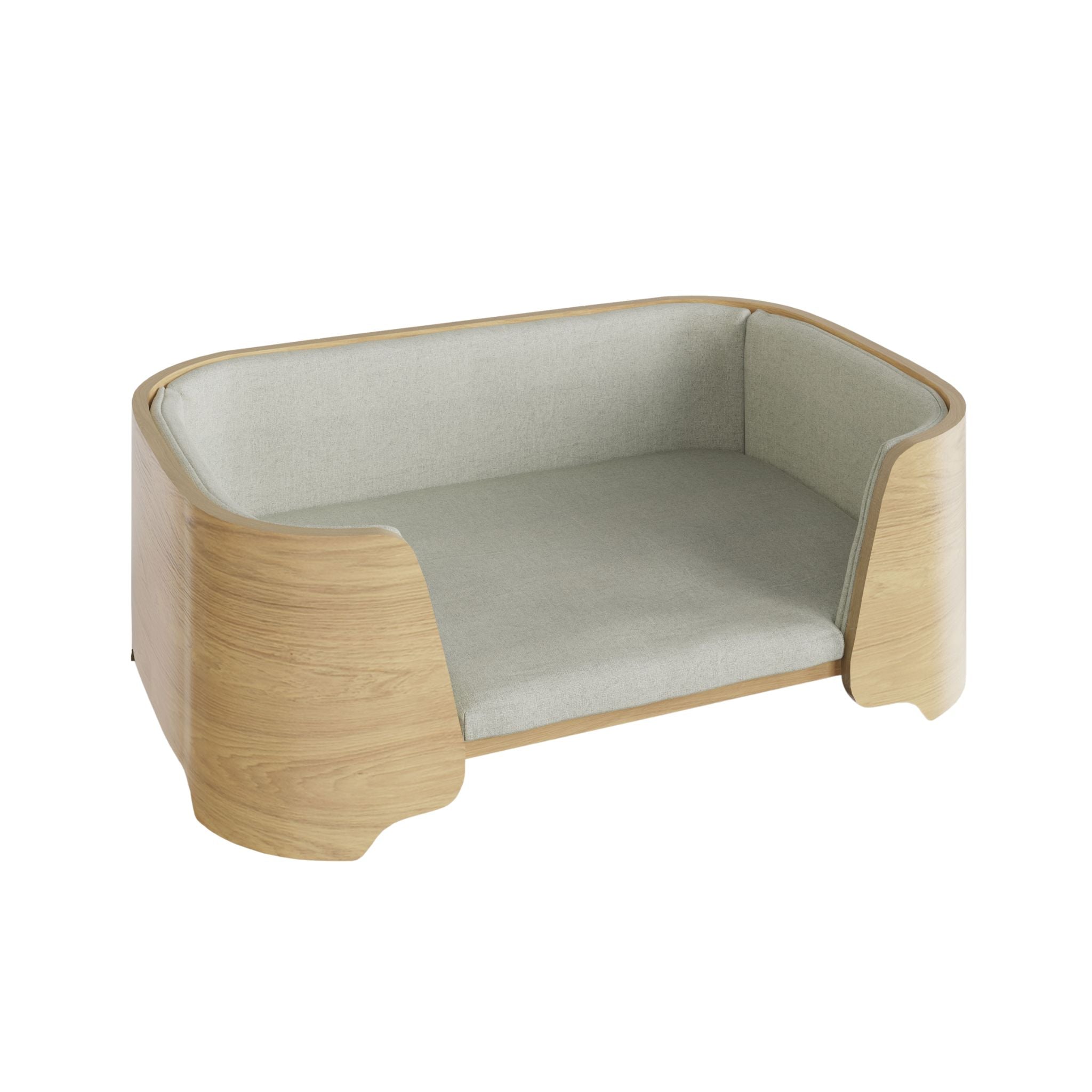 Oslo Oak Luxury Dog Bed - Main Image