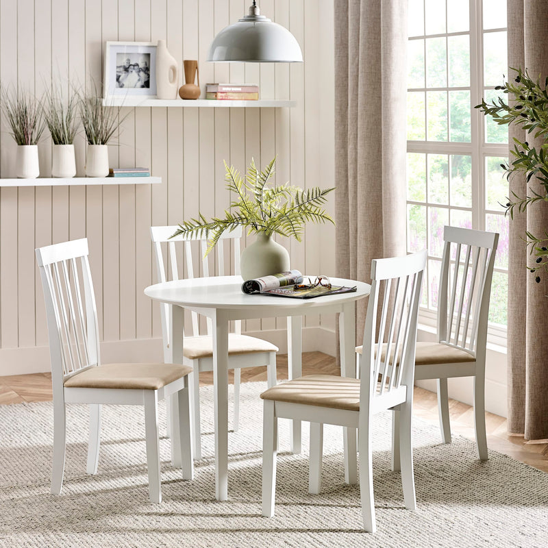Orwell Round Table with 4 Chairs Dining Set - Main Image