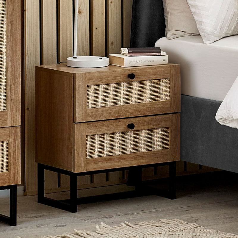 Padstow 2 Drawer Bedside - Main Image