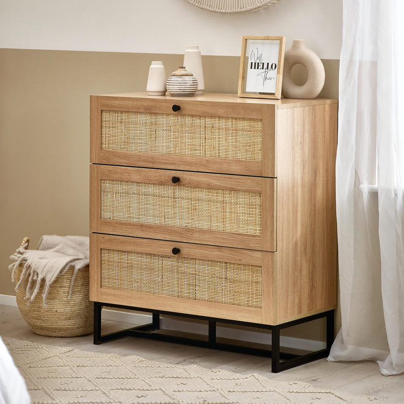 Padstow 3 Drawer Chest - Main Image