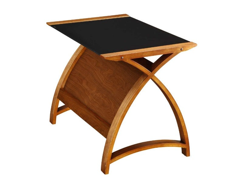 Helsinki Walnut 900mm Laptop Desk - Main Image