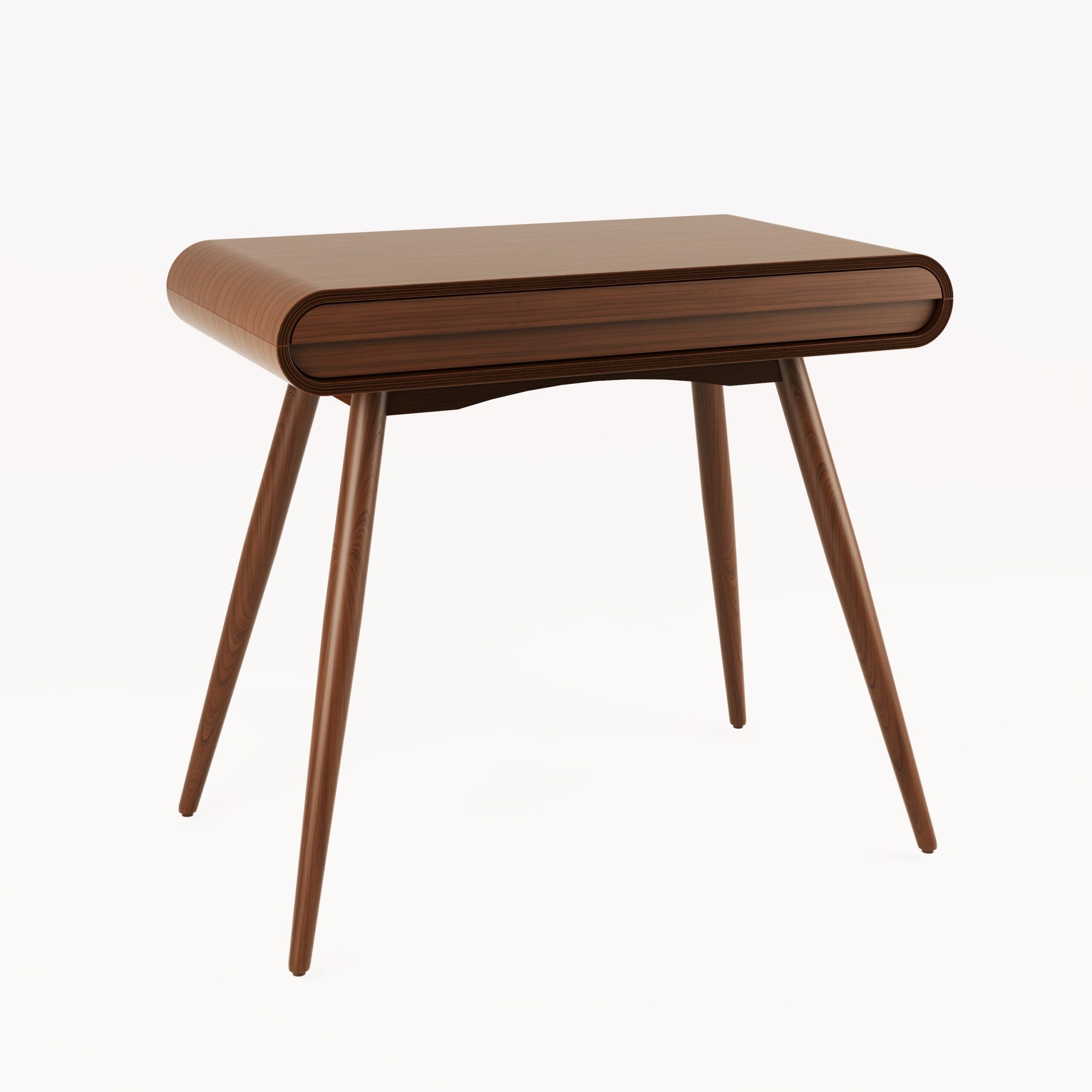 San Francisco Walnut Drawer Desk - Main Image