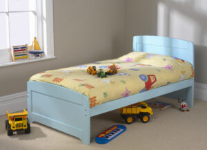Crowther – Rainbow | Blue Wooden 3 ft Bed | 50080blue