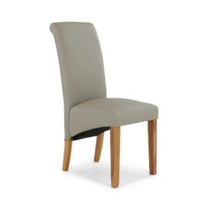 Ely – Darcy Chair Taupe Pu