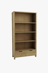 Corte Shelving Unit with Drawers