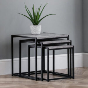 Rapallo – Concrete Nest Of 3 Tables