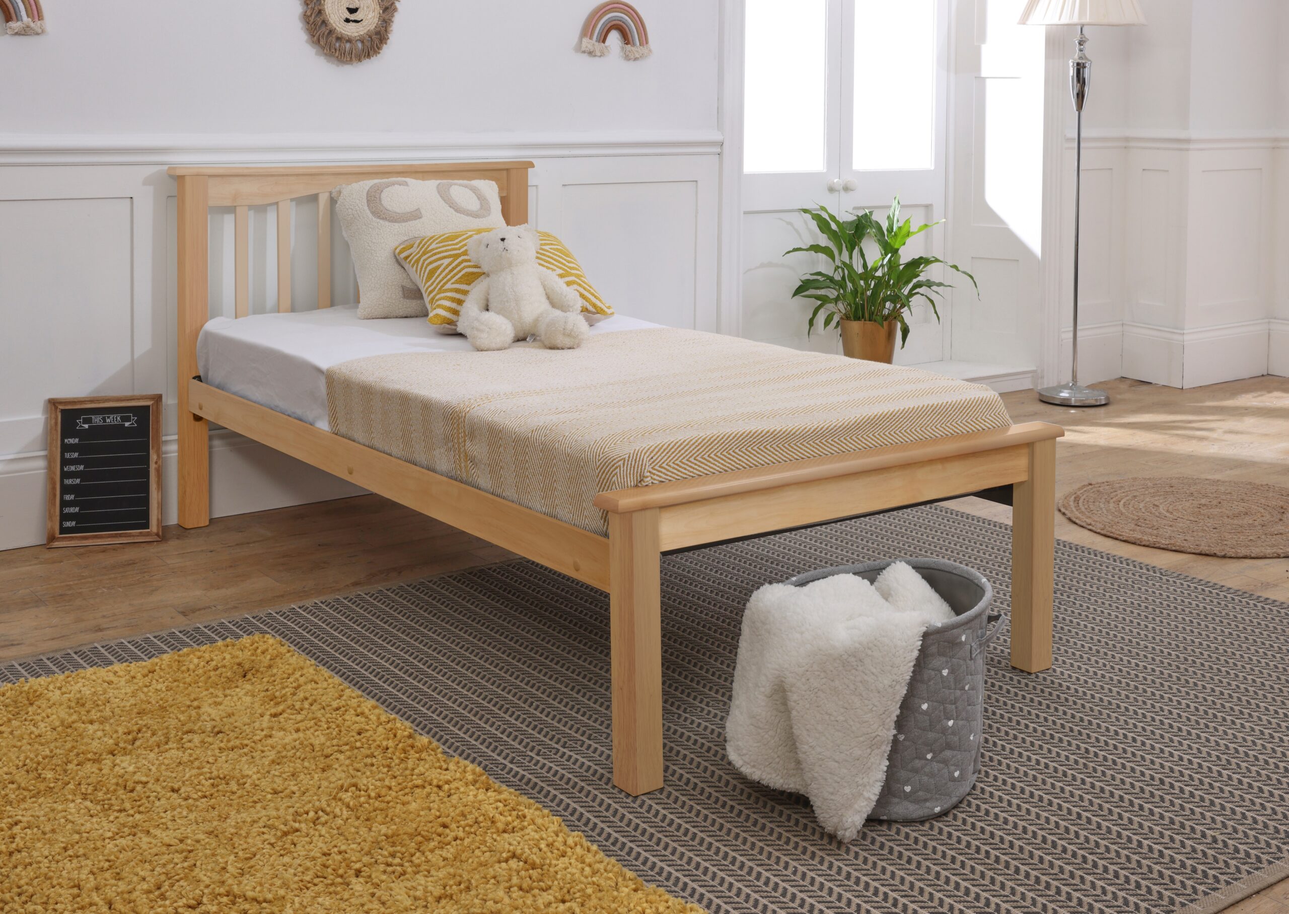 Sandra Beech Low End | Wooden Beds | 50062Beech - Main Image