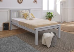 Crowther – Sandra Grey Low End | Wooden Beds | 50062grey