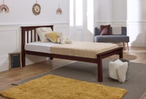 Crowther – Sandra Walnut Low End | Wooden Beds | 50062walnut